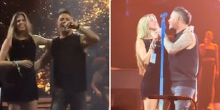 ¡Juntos en el escenario! Alejandro Sanz y Stephanie Cayo cantan ‘Corazón partío’