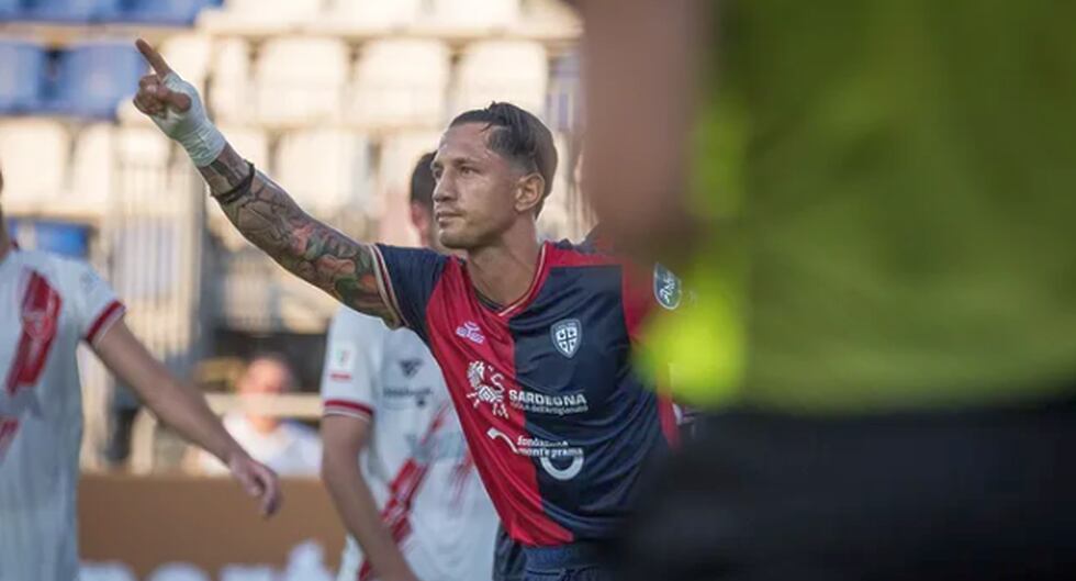 Gianluca Lapadula acumula dos tantos con el cuadro 'Rossoblu' (Foto: Instagram)