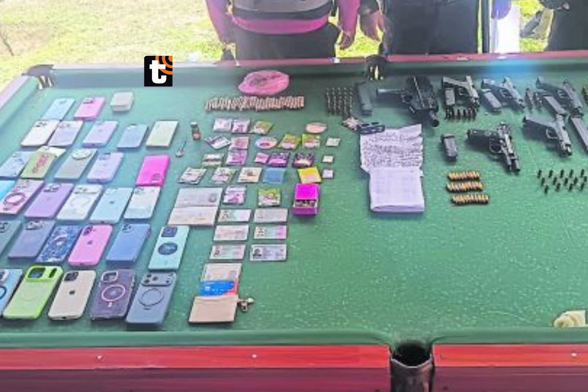 Intervienen a 30 extranjeros y les incautan armas, vehículos y droga.