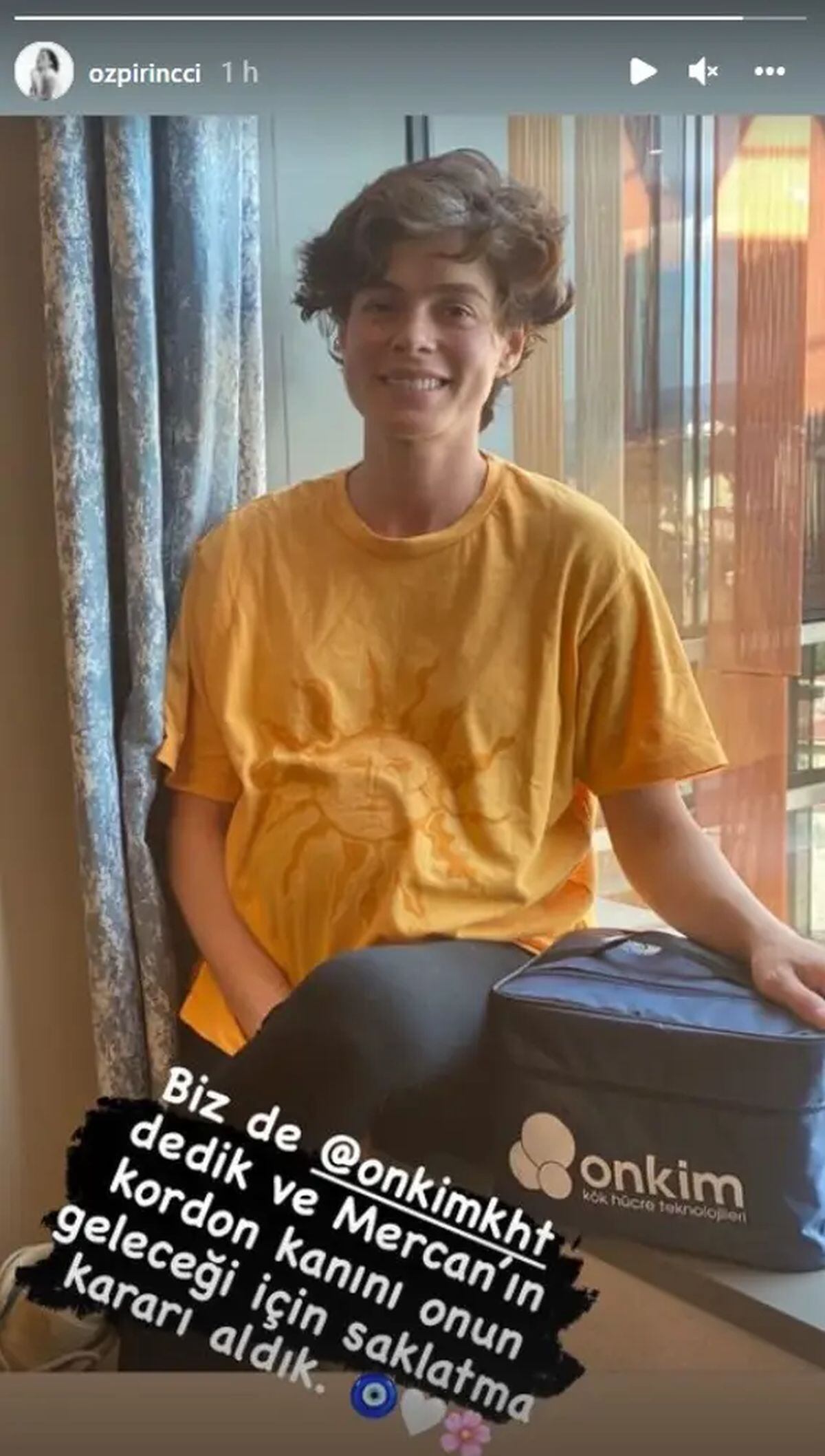 Özge Özpirinçci se convirtió en madre (Foto: Özge Özpirinçci/Instagram)