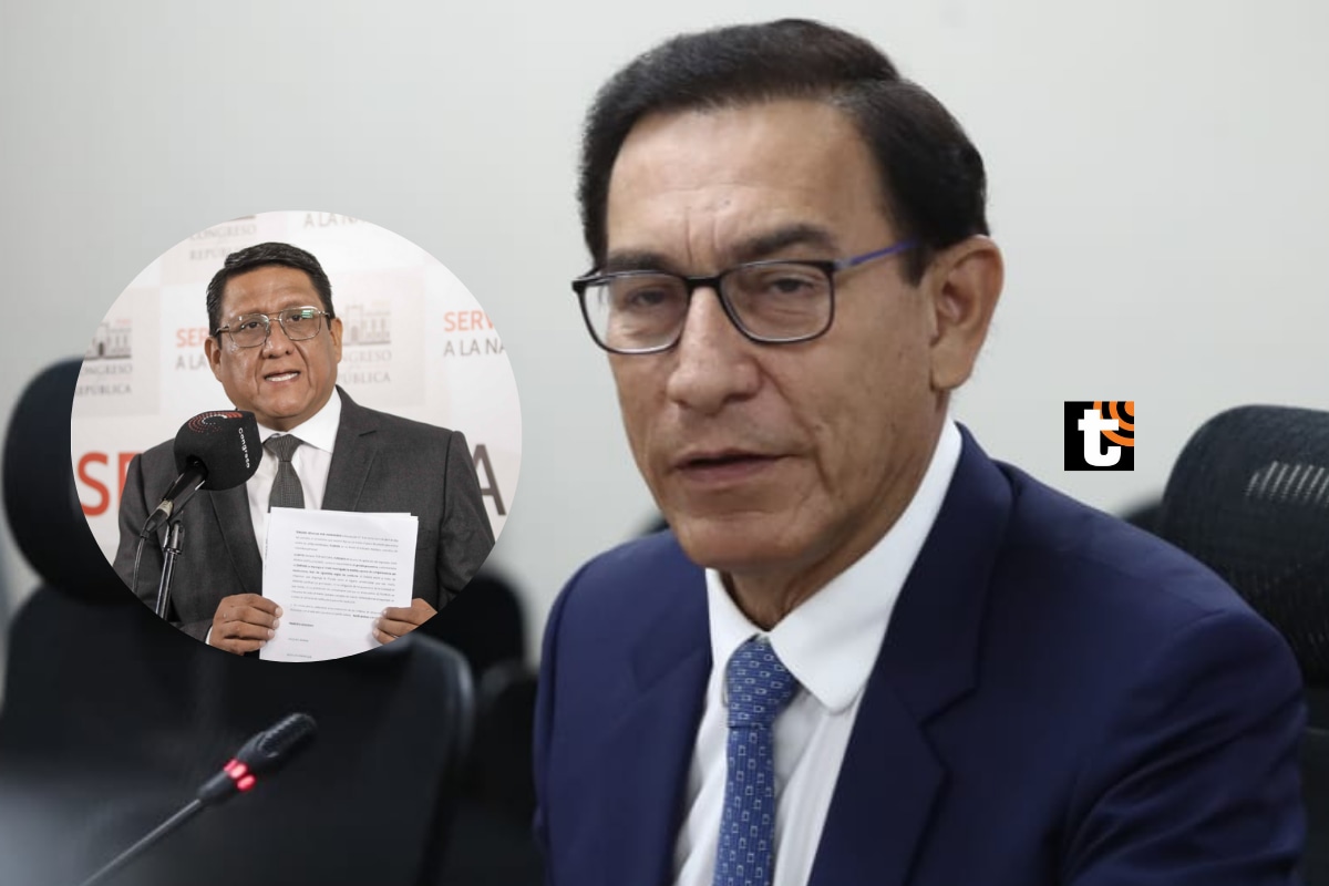 El congresista Héctor Ventura (Fuerza Popular) presentó una denuncia constitucional contra el expresidente Martín Vizcarra.