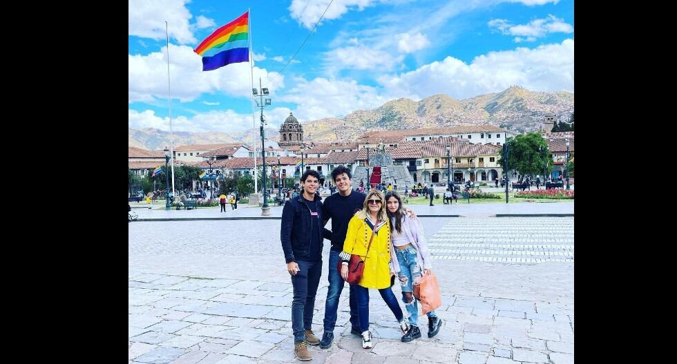 Itatí Cantoral, la actriz que caracterizó al personaje Soraya Montenegro, compartió imágenes de su visita a Cusco Y Machu Picchu (@itatic_oficial)