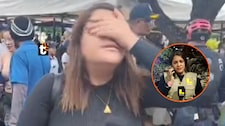 Reportera venezolana de Latina Noticias llega a su país y se quiebra al ver el desastre tras los dos terremotos