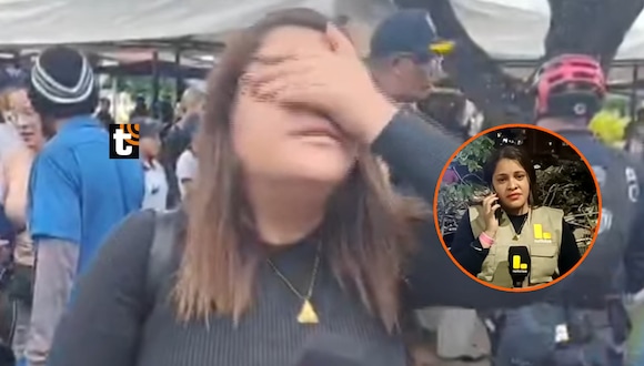 TROME- Reportera venezolana de Latina Noticias llega a su país y se quiebra al ver el desastre tras los dos terremotos
