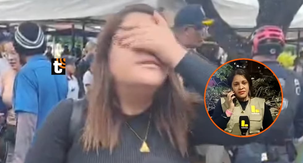 Venezuelan Reporter of Latin News arrives in your country and breaks down when you see the disaster after the two earthquakes