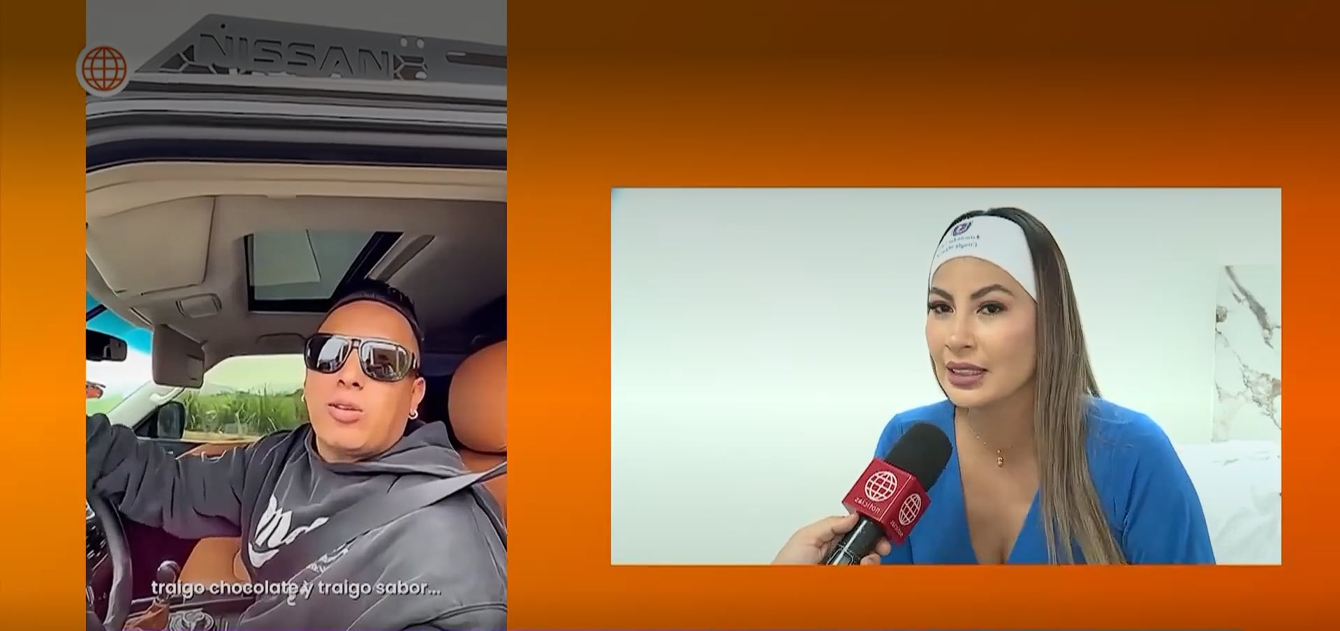 Trujillana habla sobre la situación que vive con Cueva. (Foto: América TV)