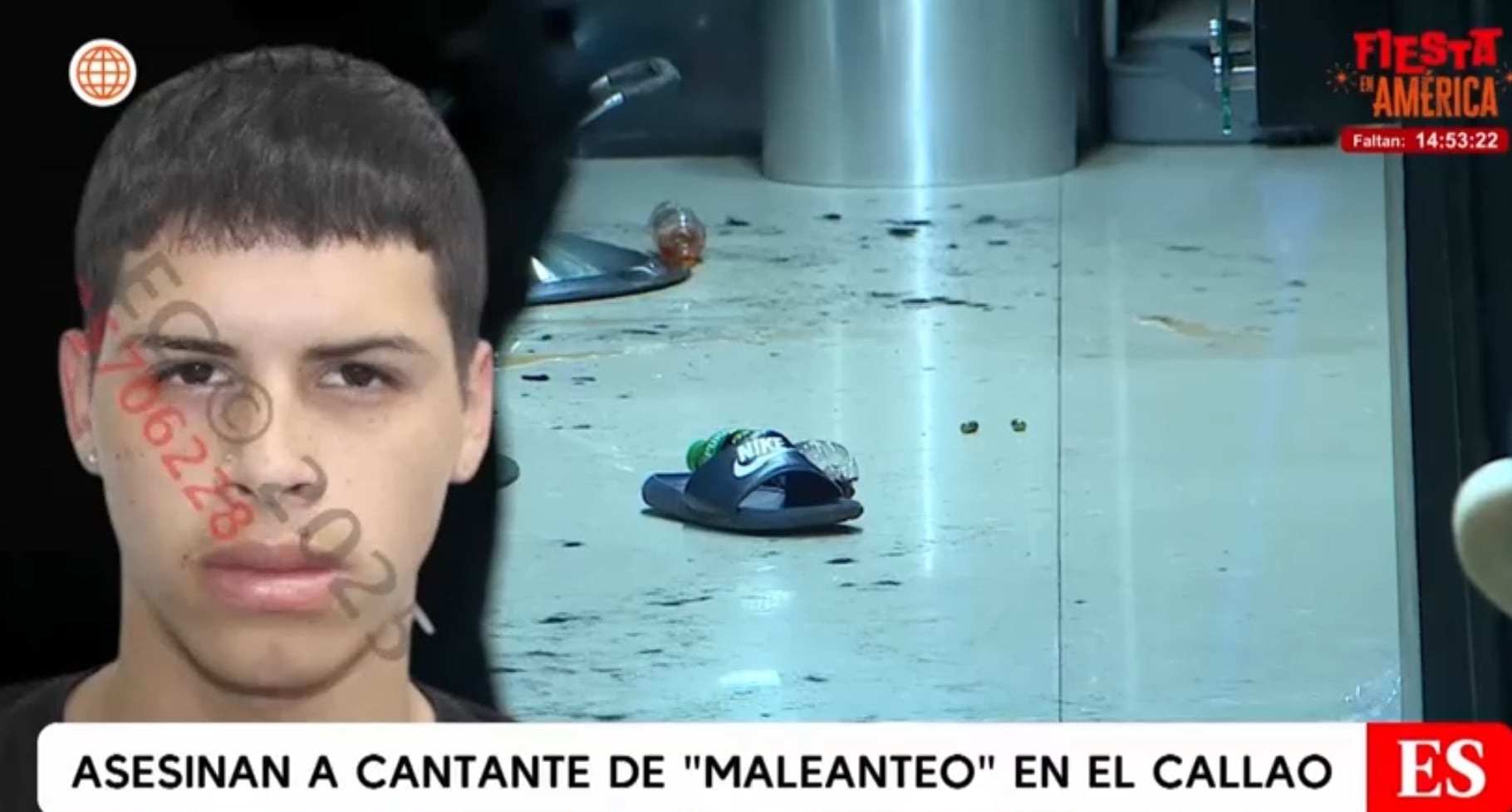 Asesinan a balazos a cantante de música urbana Franco Danós en barbería del Callao. (Foto: América Televisión)