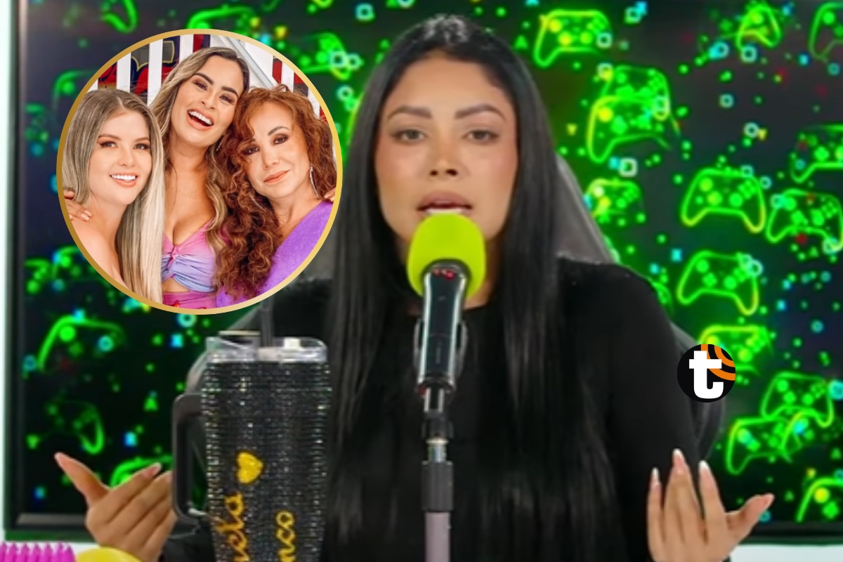 Pamela Franco y las conductoras de América Hoy