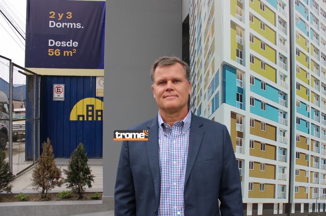 Ya realizaron el último vaciado de concreto de la construcción. Edificio es de Albamar Grupo Inmobiliario. ¿Cuántos pisos y departamentos tiene? (Entrevista: Isabel Medina / Trome).