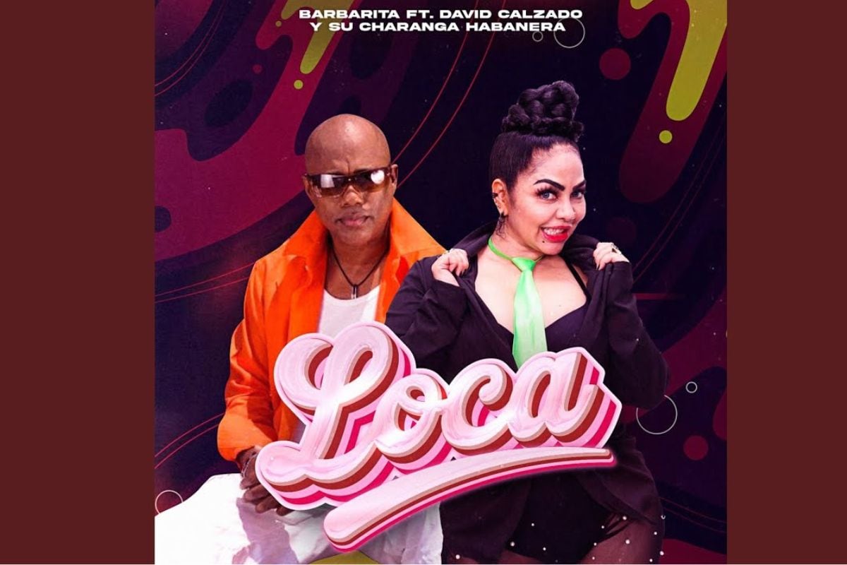 Ha vuelto recargada y con tema musical nuevo: su tema Loca junto a David Calzado y su Charanga Habanera. Foto: Difusión.