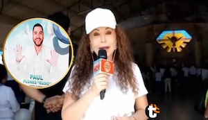 Janet se quiebra en misa de Russo: “Cantará en el cielo con Walther Lozada, Makuko y Chapoñay”