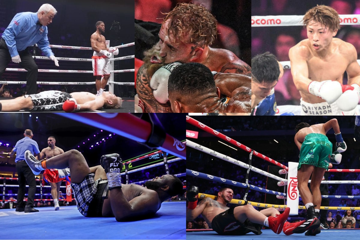 Nocauts para todos los gustos en este ranking del 2025. (Agencias / Top Rank / Matchroom)