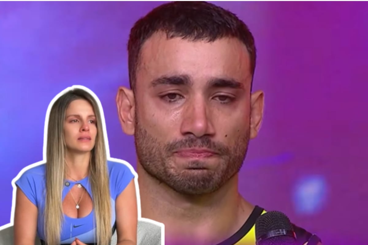 Said Palao llora tras ampay