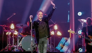 El Búho en el concierto de los Fabulosos Cadillacs