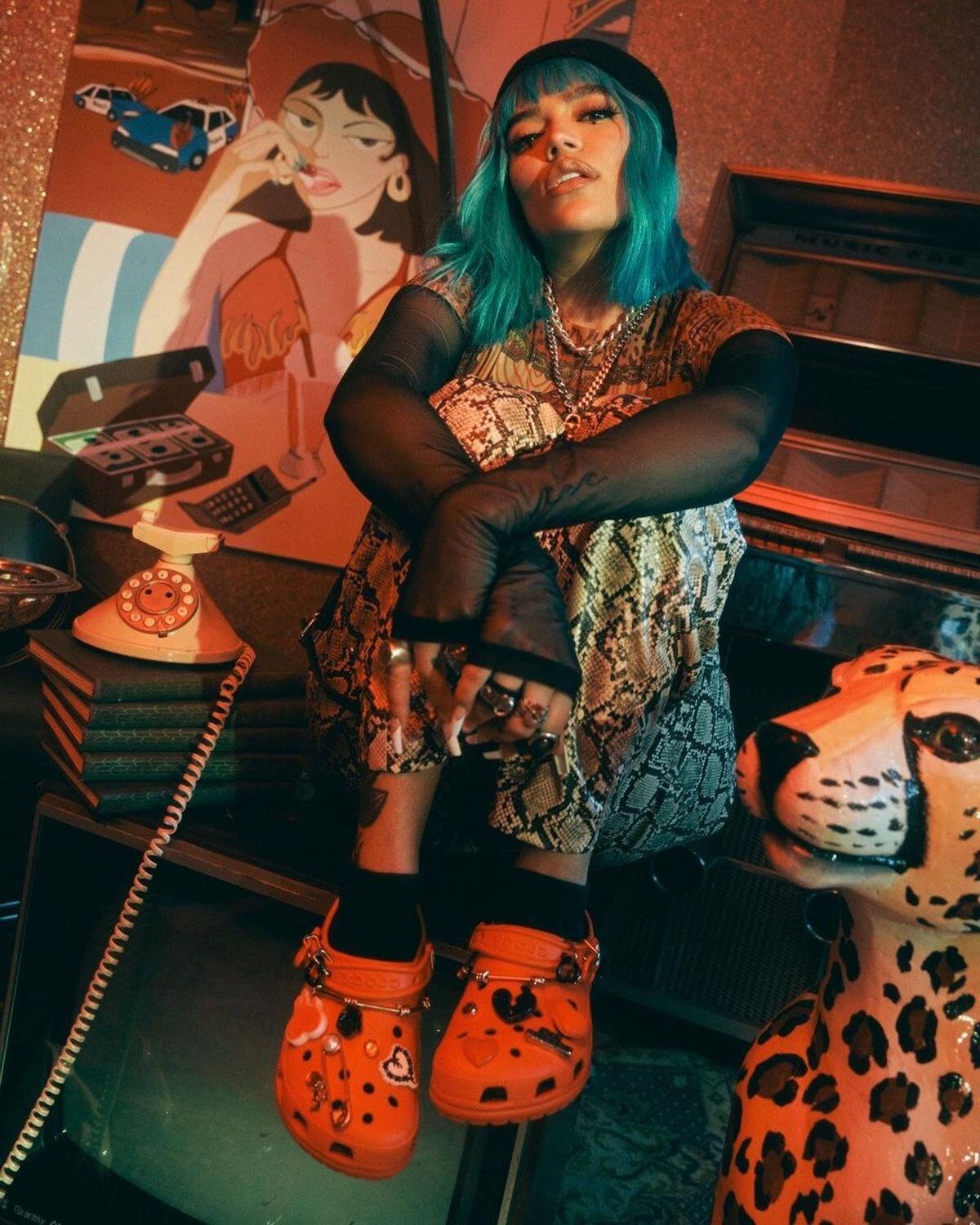 Para esta oportunidad, la urbana lanzó dos modelos (Foto: Karol G / Instagram)