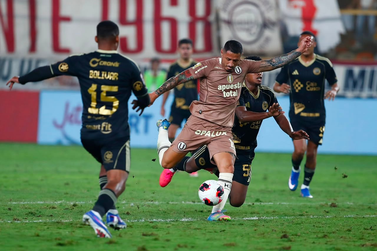 Revive cómo fue el primer gol de Gianluca Lapadula con la camiseta de Universitario. (Foto: Fernando Sangama @photo.gec)