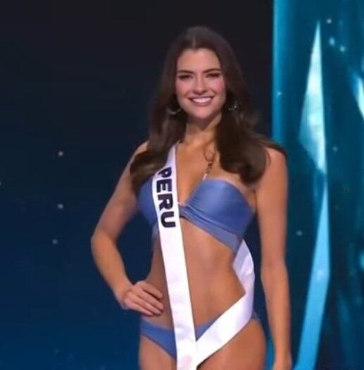 Tati Calmell clasifica al top12 del Miss Universo