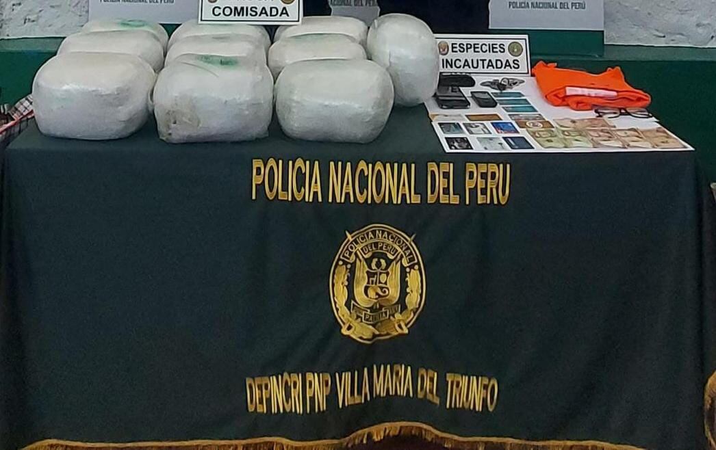 Iban a distribuir 20 kilos de marihuana en distritos del sur de Lima (PNP)
