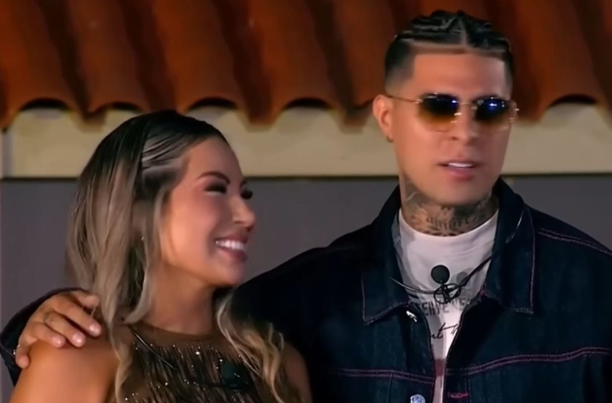 Paul Michael ingresa a "La Granja VIP" y sorprende a Pamela López. (Foto: Captura de YouTube / La Granja VIP)