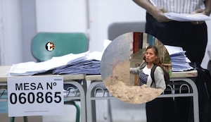 ¡Noche eterna en las urnas! Miembros de mesa se amanecieron dentro de colegio contando votos en Villa El Salvador