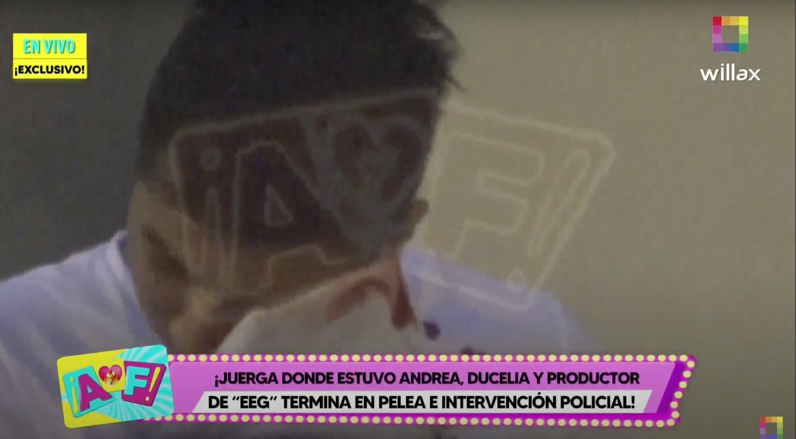 Invitado termina ensangrentado