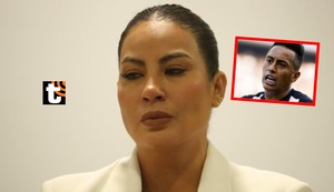 Pamela López no llegó a audiencia con Cueva por este INSÓLITO error: Futbolista y su esposa no se vieron las caras