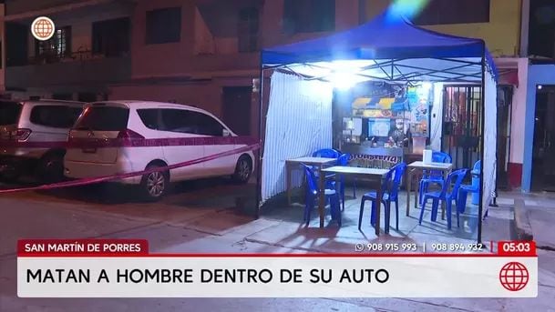 Víctima se encontraba esperando con su familia en un puesto de comida. Foto: América Noticias