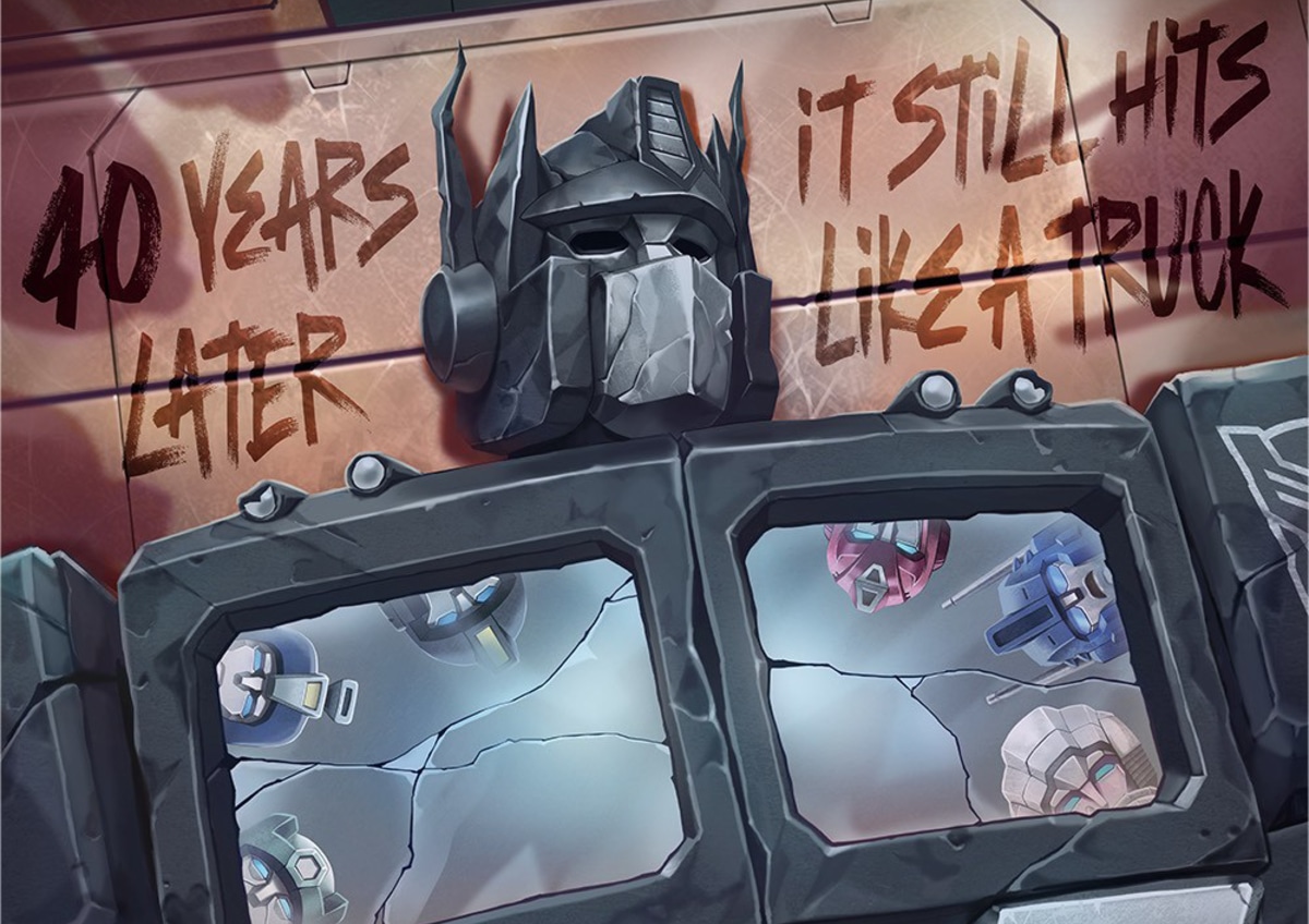 Fanáticos de Transformers celebran el próximo estreno de la icónica película de 1986. (Difusión)