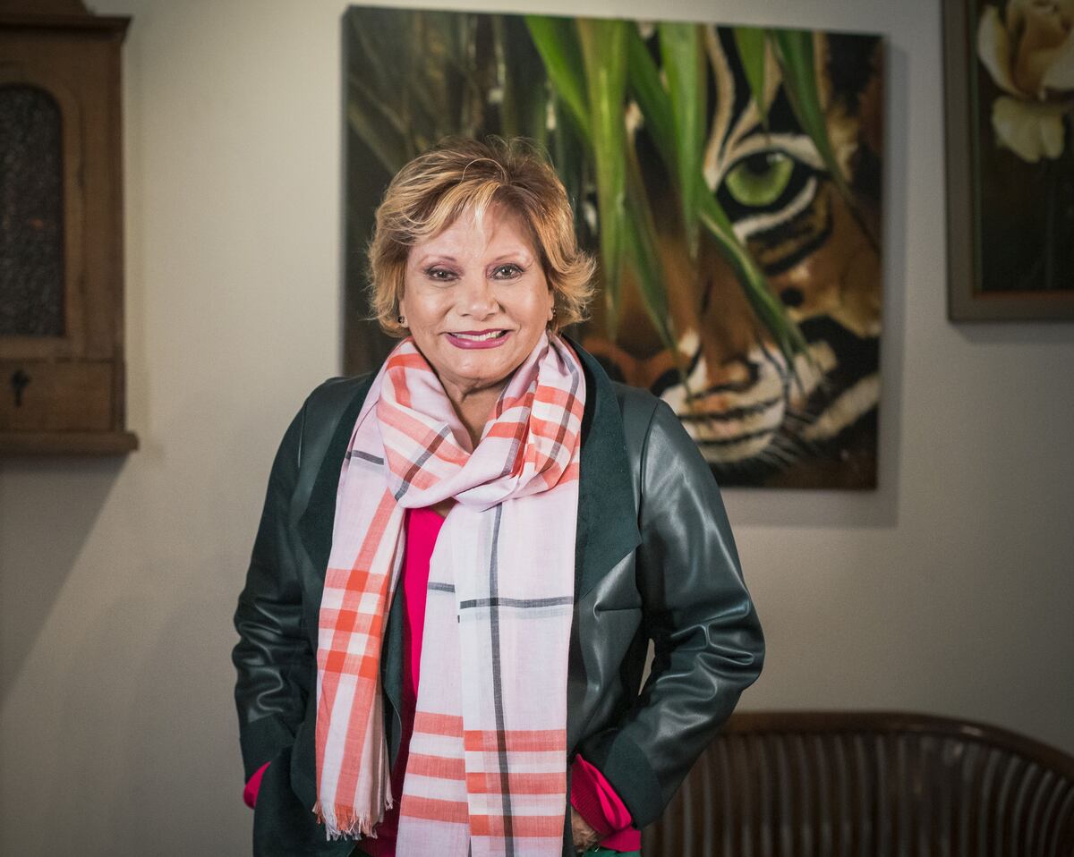 Camucha Negrete, de 78 años, actúa en "Mundo gordo", la nueva película de Big Bang Films. (Foto: Joel Alonzo)