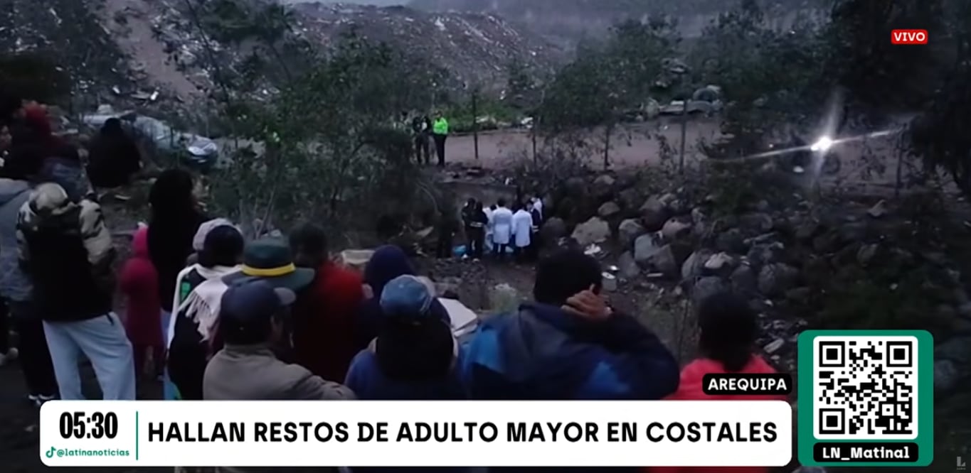 Cuerpo calcinado de un adulto mayor de 68 años fue encontrado en el distrito de Chihuata, en Arequipa.