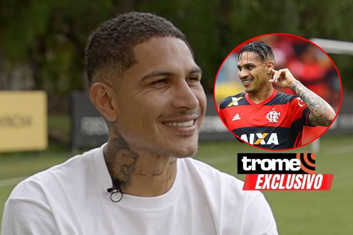 Paolo Guerrero relató penumbras que pasó con Flamengo. Foto: Diario Trome
