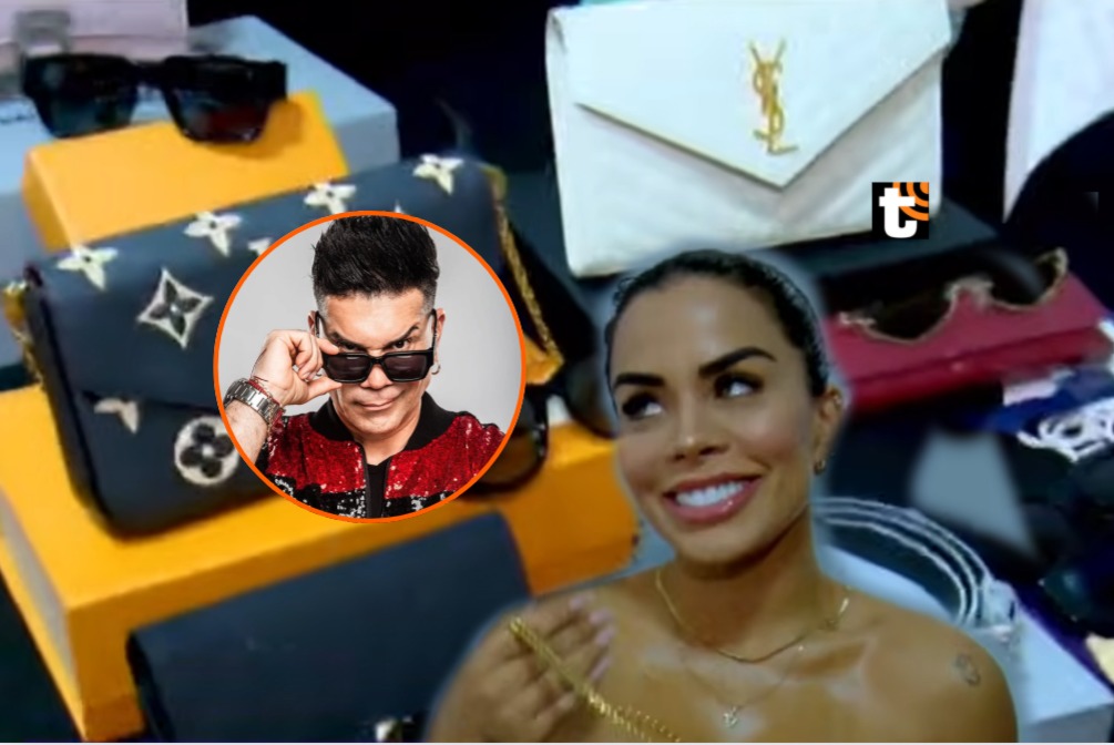 Vanessa López saca cara por sus carteras originales y dice que ninguna es 'fake'.