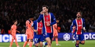 Fabian Ruiz festeja triunfo de Paris Saint-Germain (Photo by FRANCK FIFE / AFP)