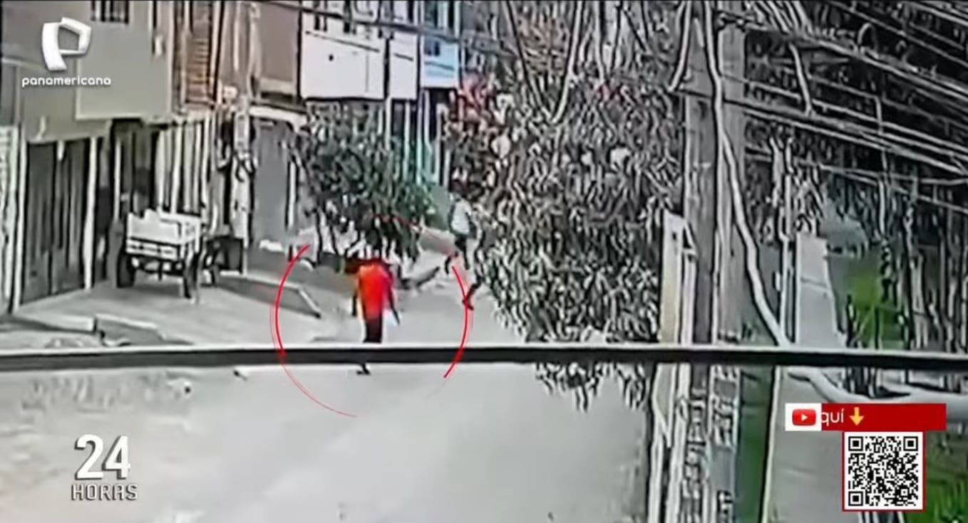 Hombre propinó ráfaga de disparos contra grupo de amigos en Los Olivos.
