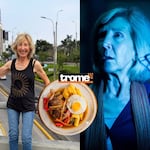 Lin Shaye: Famosa actriz de ‘La noche del demonio’ estuvo en la Vía Expresa, visitó la Huaca Pucllana y le encantó el lomo saltado