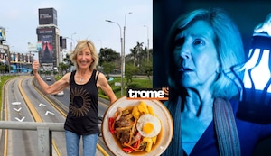 Lin Shaye: Famosa actriz de ‘La noche del demonio’ estuvo en la Vía Expresa, visitó la Huaca Pucllana y le encantó el lomo saltado