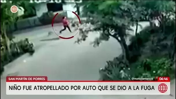 Atropellan a menor en San Martín de Porres. Foto: América noticias