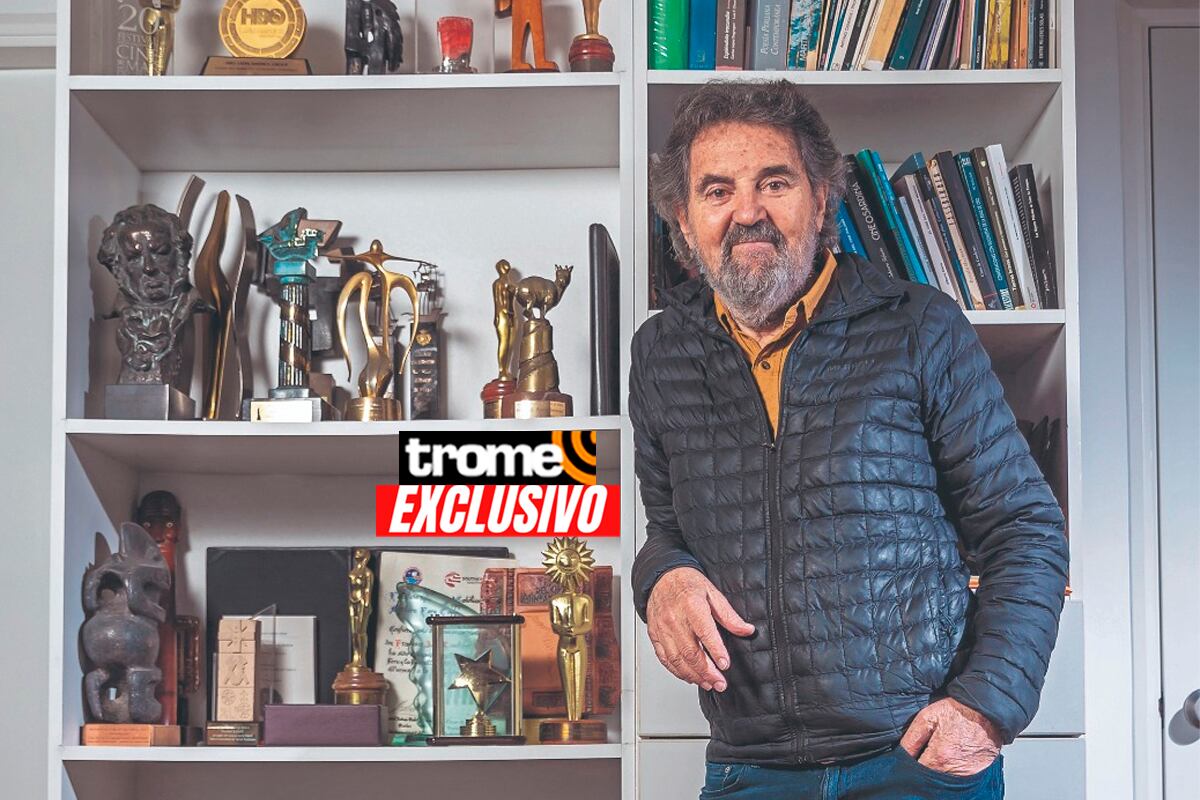 Pancho Lombardi da entrevista exclusiva a Trome. Foto: Allengino Quintana.