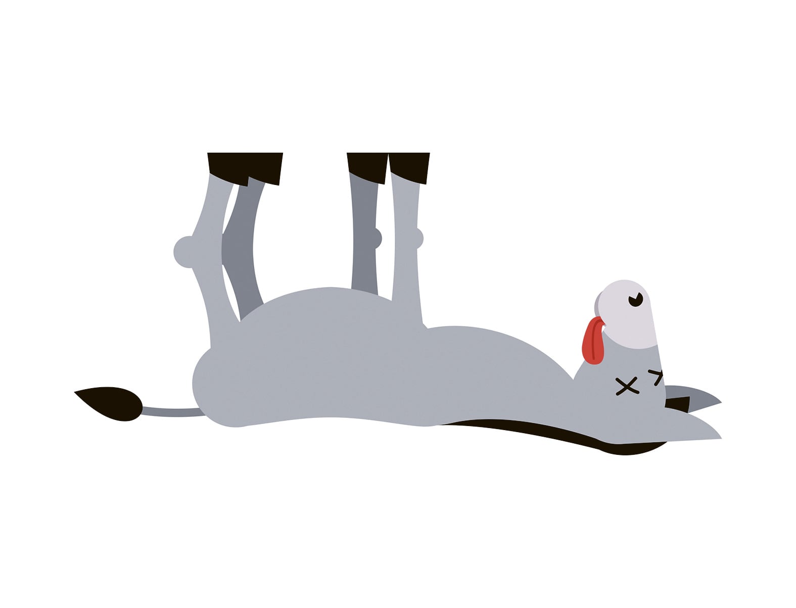 ‘Estirar la pata’ es una expresión que se usa mucho para hablar de la muerte sin ponerse serio.