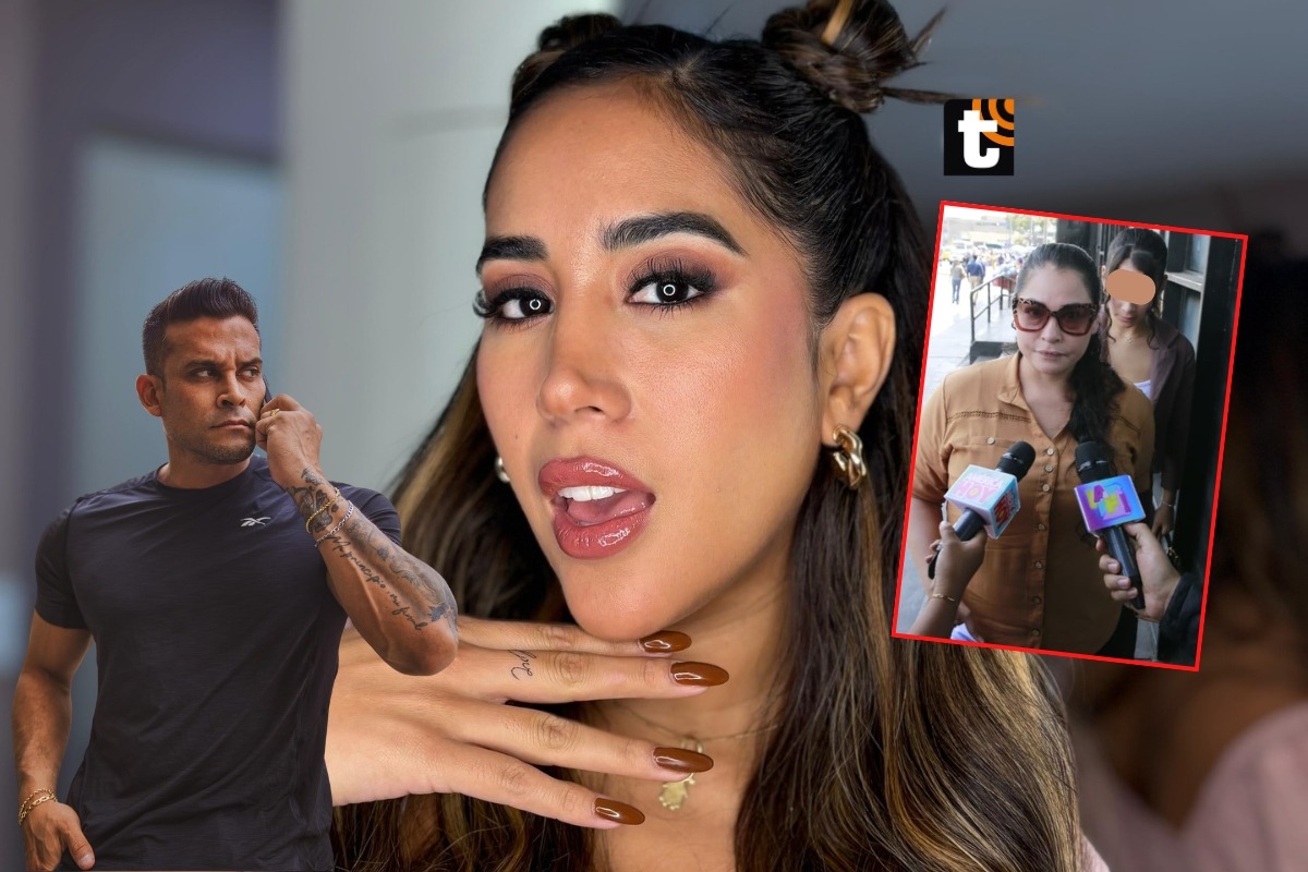 TROME - Modelo aprovechó para mandarle un consejo a Christian Domínguez.