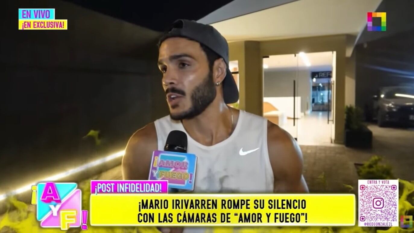 Mario Irivarren habla de su exparejas.