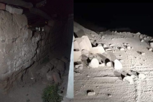 Sismo fue de 5.4 en Omate. (Foto: Facebook | LEGO Noticias AQP)