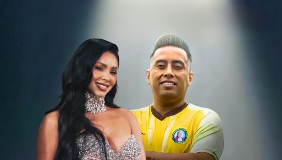 TROME | Pamela Franco se presentará en la Tarde Amarilla de Juan Pablo II, equipo donde juega Christian Cueva (@juanpablochongoyape)