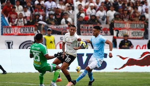 El VAR anuló gol a Alex Valera en el primer tiempo | VIDEO