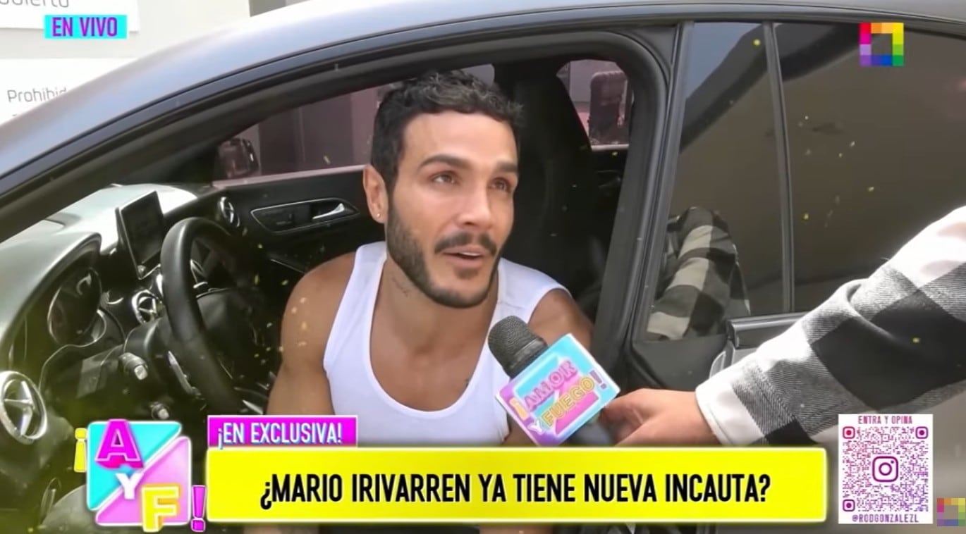 Mario irivarren habla de su amiga tras ser captado muy cariñoso con ella.