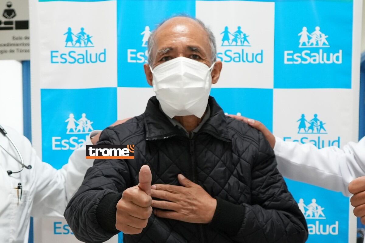 Gracias a donante, médicos especialistas y equipo adecuado se realizó exitoso trasplante de ambos pulmones en adulto mayor. (EsSalud)