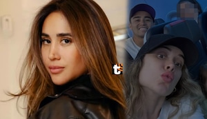 Melissa se muestra sensible, mientras su hija se va de viaje con Ale Venturo: “Un nudo en la garganta”