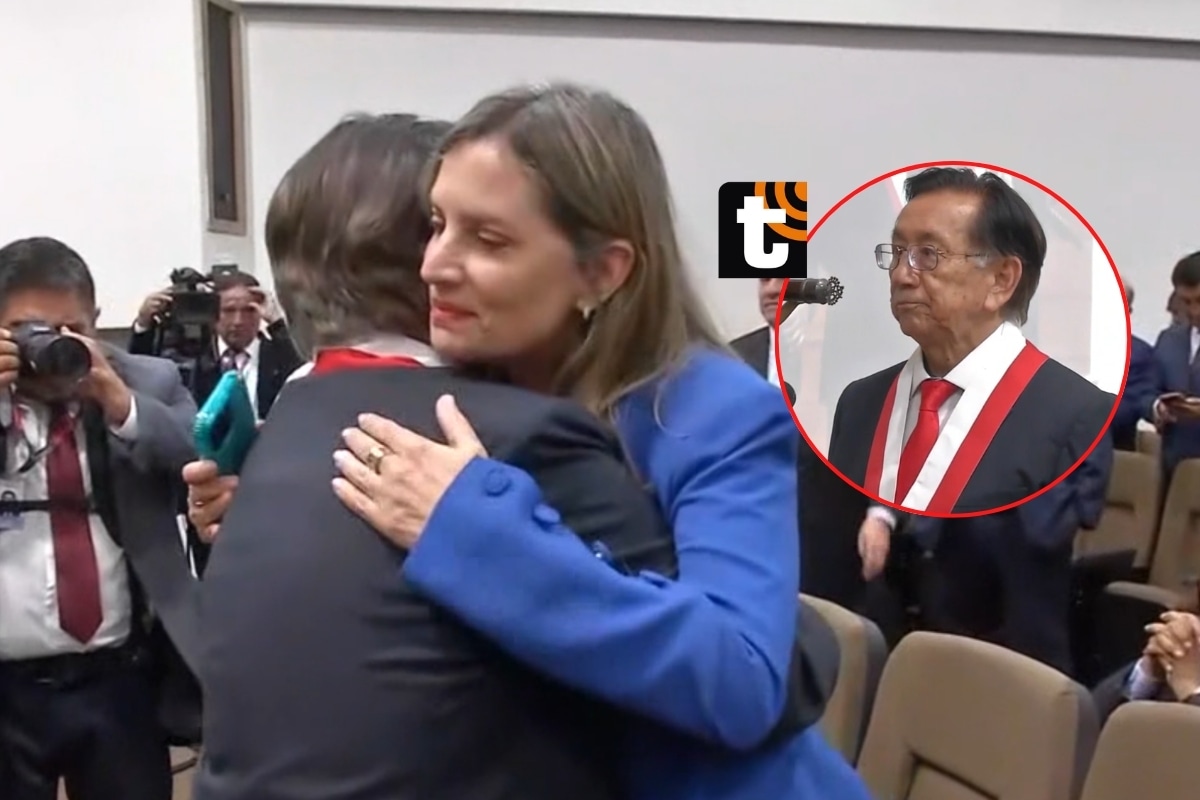 TROME - María del Carmen Alva abrazó a Balcázar.