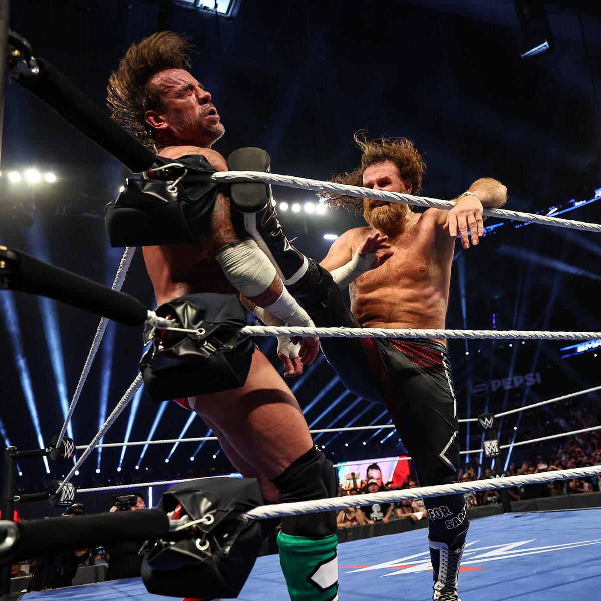 Sami Zayn es campeón de WWE por segunda vez. (WWE)