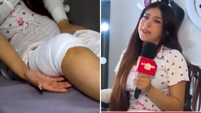 Zully reaparece en silla de ruedas tras fuerte caída